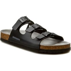 Klapki DR. BRINKMANN - 701171 Schwarz 1. Czarne klapki damskie Dr. Brinkmann, z materiału. Za 109.00 zł.