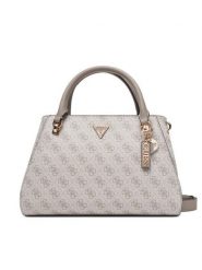 Guess Torebka Noelle II HWBG96 72070 Beżowy. Brązowe torebki do ręki damskie Guess, z aplikacjami, ze skóry, bez dodatków. Za 519.99 zł.