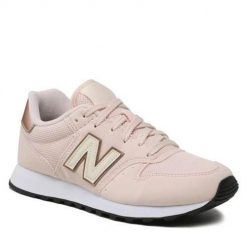 Buty do chodzenia damskie New Balance 500. Czerwone obuwie sportowe damskie New Balance, bez wzorów, z materiału, trekkingowe. W wyprzedaży za 335.90 zł.