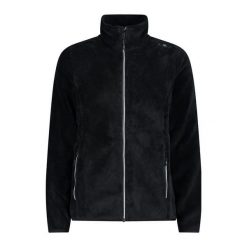 Bluza damska turystyczna CMP 38P1536. Czarne bluzy sportowe damskie CMP, xs, bez wzorów, bez kaptura, trekkingowe. W wyprzedaży za 230.99 zł.