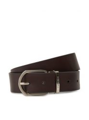 Calvin Klein Pasek Męski Adj Casual Round 35Mm K50K512838 Brązowy. Brązowe paski damskie Calvin Klein, bez wzorów, ze skóry, casualowe. Za 179.99 zł.
