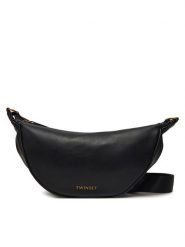 TWINSET Saszetka nerka 251LL8ABB Czarny. Czarne torebki do ręki damskie Twinset, bez wzorów, ze skóry, bez dodatków. Za 369.99 zł.