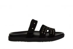 Klapki Yokono Morena-128 Serraje Negro, Czarny, Skóra naturalna - 40. Czarne klapki damskie Yokono, bez wzorów, z materiału, eleganckie, bez obcasa, na płaskiej podeszwie. W wyprzedaży za 152.10 zł.