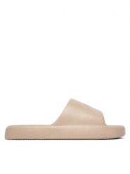 Guess Klapki F6GZ04 BB00F Beżowy. Brązowe klapki męskie Guess, z syntetyku. Za 179.99 zł.