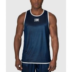 Tank top Montana Reversible. Czerwone koszulki sportowe męskie LEONE 1947, bez wzorów, sportowe, bez kołnierzyka. Za 162.50 zł.