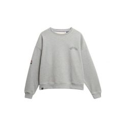 Koszulka dresowa damska z nadrukiem Superdry Athletic Essentials. Szare t-shirty damskie Superdry., m, bez wzorów, z dresówki, bez kołnierzyka. Za 276.45 zł.