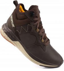 Męskie buty sportowe wysokie Caterpillar Cityrogue Mid P110522. Brązowe trekkingi męskie Caterpillar, na zimę, trekkingowe. Za 329.00 zł.