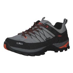 Niskie buty trekkingowe CMP Rigel waterprof. Brązowe obuwie sportowe damskie CMP, bez wzorów, z materiału, trekkingowe. Za 349.99 zł.