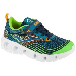 Buty sportowe Sneakersy chłopięce, Rase Jr 25 JRASS. Niebieskie buty sportowe chłopięce Joma, bez wzorów, bez zapięcia, trekkingowe. Za 139.99 zł.