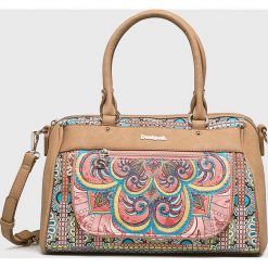 Desigual - Torebka. Szare torby na ramię damskie Desigual. Za 239.90 zł.