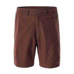 Shorty Męskie Logo Vikkin. Czerwone krótkie spodenki sportowe męskie IGUANA, m, bez wzorów, trekkingowe. Za 143.99 zł.