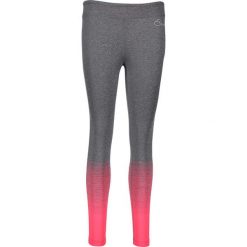 Legginsy funkcyjne "Fragment" w kolorze szaro-różowym. Legginsy sportowe damskie Dare2b Women Fitness & Bike, w paski, z materiału. W wyprzedaży za 78.95 zł.