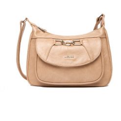 Torebka Lasocki. Brązowe listonoszki damskie Lasocki, bez wzorów, bez dodatków. Za 189.99 zł.