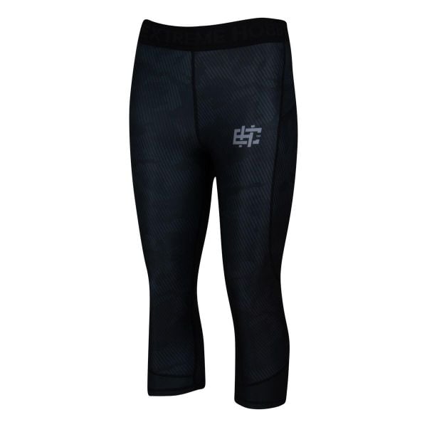Legginsy sportowe damskie EXTREME HOBBY HAVOC 3/4. Czarne bielizna termoaktywna damska EXTREME HOBBY, m, bez wzorów, z elastanu. Za 179.00 zł.
