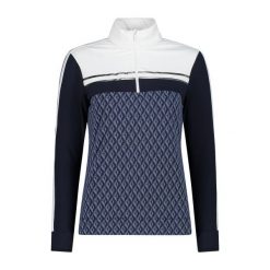 Polar softech z golfem dla kobiet CMP. Czarne bluzy sportowe damskie CMP, l, bez wzorów, z polaru, bez kaptura, na golfa. Za 347.00 zł.