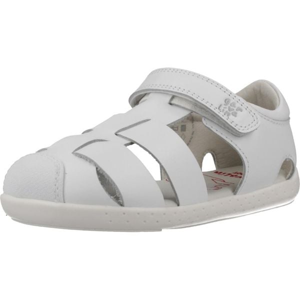 Sandały GARVALIN 252326G Biały. Białe sandały męskie Garvalin, z materiału, bez zapięcia. Za 181.99 zł.