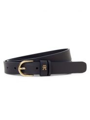 Tommy Hilfiger pasek skórzany Kobiety skóra niebieski, 80. Niebieskie paski damskie Tommy Hilfiger, z aplikacjami, ze skóry, eleganckie. Za 179.95 zł.