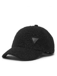 Guess Czapka z daszkiem V6YZ06 W3269 Czarny. Czarne rękawiczki damskie Guess, z aplikacjami, z poliesteru. Za 174.99 zł.