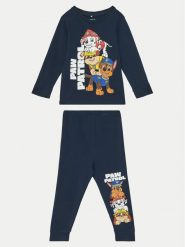 NAME IT Piżama 13235475 Granatowy Regular Fit. Niebieskie bielizna dla chłopców Name it, bez wzorów, z bawełny. Za 129.99 zł.