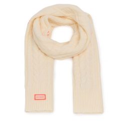 Szalik Guess. Brązowe szaliki i chusty damskie Guess, z aplikacjami. Za 229.99 zł.