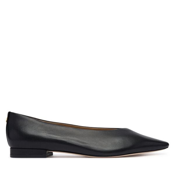Baleriny LAUREN RALPH LAUREN. Czarne baleriny damskie Lauren Ralph Lauren, bez wzorów, bez obcasa. Za 769.99 zł.