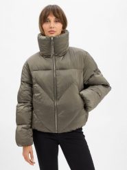 BOSS Orange kurtka zimowa - Padilena Kobiety zielony, 40. Pomarańczowe kurtki damskie Boss Orange, na zimę, bez wzorów, z puchu, bez kaptura. Za 699.95 zł.