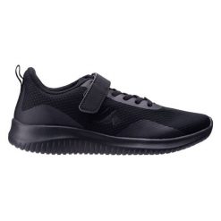 Buty Martes Essentials Riken Teen 92800654543 czarne. Czarne obuwie sportowe damskie bez wzorów, z materiału. Za 147.51 zł.
