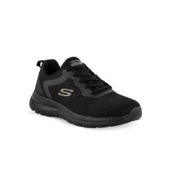 Buty SKECHERS BOUNTIFUL-QUICK PATH Czarny. Czarne obuwie sportowe damskie Skechers, bez wzorów, z materiału, trekkingowe, Skechers Sport. Za 199.99 zł.