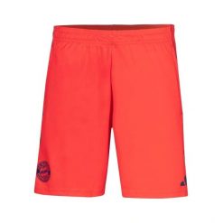 Szorty treningowe Bayern Monachium Tiro 25. Czerwone szorty męskie Adidas, l, bez wzorów, z materiału, klasyczne. Za 261.02 zł.
