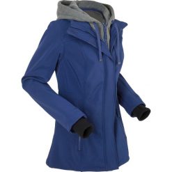 Długa kurtka softshell w optyce 2 w 1 bonprix kobaltowy. Kurtki damskie marki SOLOGNAC. Za 139.99 zł.
