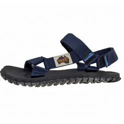 Sandały Gumbies Scrambler Sandal G-SC-UNI-NAVY niebieskie. Niebieskie sandały męskie z gumy, bez zapięcia. Za 302.33 zł.