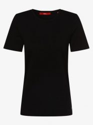 S.Oliver T-shirt Kobiety Bawełna czarny, 34. Czarne t-shirty damskie S.Oliver, s, bez wzorów, z bawełny, bez kołnierzyka. Za 69.95 zł.