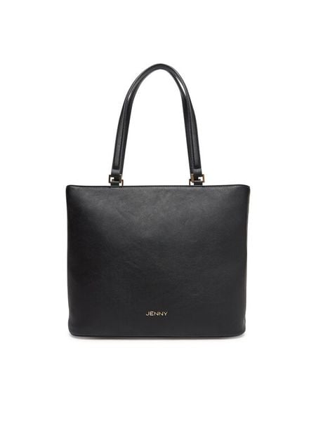 JENNY Torebka MJT-C-003-04 Czarny. Czarne torebki do ręki damskie Jenny, bez wzorów, z materiału, bez dodatków. Za 139.99 zł.