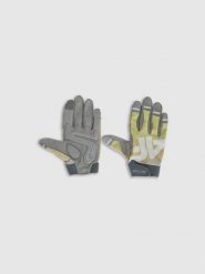 4F Rękawiczki kolarskie uniseks - szare M. Szare rękawiczki męskie 4f, bez wzorów, z materiału. Za 129.99 zł.