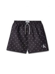 Calvin Klein Swimwear Szorty kąpielowe KV0KV00062 Czarny Regular Fit. Czarne kąpielówki dla chłopców Calvin Klein Swimwear, bez wzorów, z syntetyku. Za 209.99 zł.