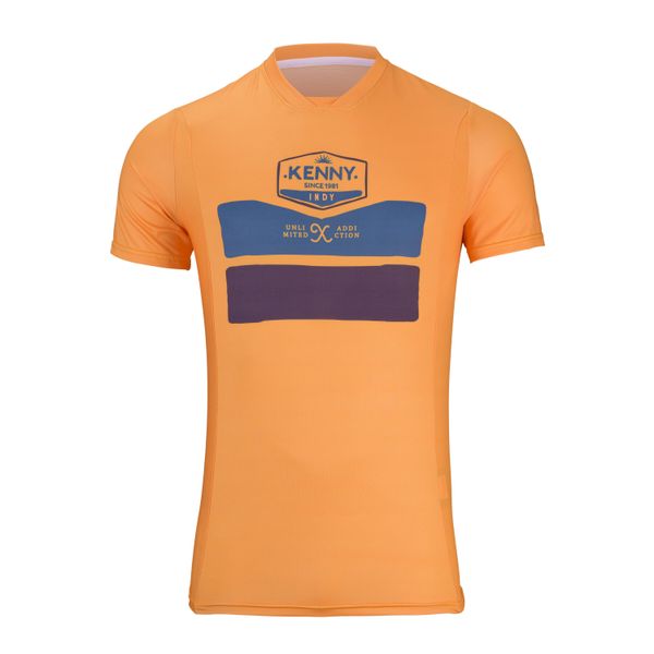 Koszulka Kenny Indy. Brązowe buty sportowe męskie KENNY, bez zapięcia, rowerowe. Za 284.00 zł.