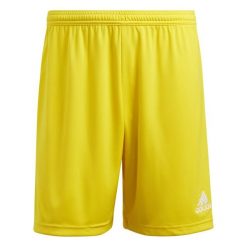 Spodenki piłkarskie męskie adidas Entrada 22. Żółte krótkie spodenki sportowe męskie Adidas, m, bez wzorów, do piłki nożnej. Za 55.00 zł.