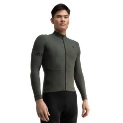 Męska termoaktywna koszulka rowerowa z długim rękawem Kolarstwo Siroko M7 Spi. Szare buty sportowe męskie SIROKO, z materiału, bez zapięcia, rowerowe. Za 380.00 zł.