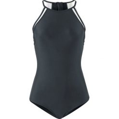 Kostium kąpielowy bonprix czarno-kremowy. Kostiumy jednoczęściowe damskie marki bonprix. Za 74.99 zł.