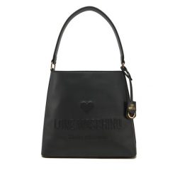 Torebka LOVE MOSCHINO. Czarne torebki do ręki damskie Love Moschino, bez wzorów, klasyczne, bez dodatków. Za 569.99 zł.