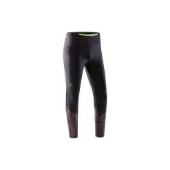 Legginsy. Czarne legginsy sportowe męskie KALENJI. Za 99.99 zł.