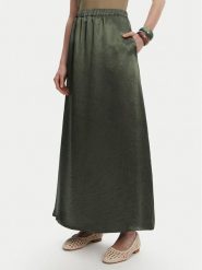 Max Mara Leisure Spódnica trapezowa Nuevo 2516101028 Zielony Regular Fit. Zielone spódnice damskie Max Mara Leisure, bez wzorów, z acetatu, trapezowe. Za 669.99 zł.