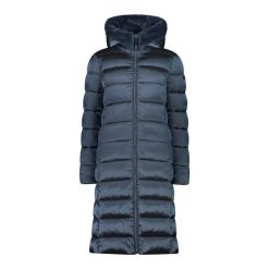 Płaszcz damski turystyczne CMP 34K0046F. Niebieskie płaszcze damskie CMP, l, bez wzorów, sportowe, bez kaptura. Za 549.00 zł.