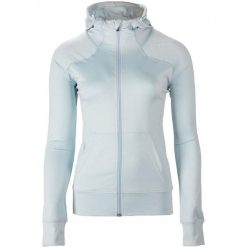 Damska bluza dresowa Gorilla Wear Vici. Niebieskie bluzy damskie GORILLA WEAR, l, bez wzorów, z dresówki, bez kaptura, na fitness i siłownię. Za 302.50 zł.