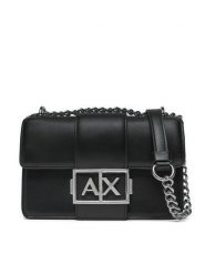 Armani Exchange Torebka XW000071 AF12039 UC001 Czarny. Czarne torebki do ręki damskie Armani Exchange, bez wzorów, ze skóry, wizytowe, bez dodatków. Za 649.99 zł.