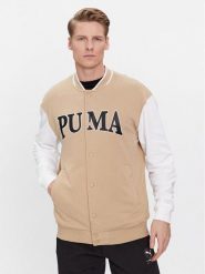 Puma Bluza Squad 678971 Beżowy Regular Fit. Brązowe bluzy męskie Puma, m, bez wzorów, z bawełny, bez kaptura. Za 179.99 zł.