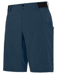 Spodenki rowerowe z wkładką M Loamer Base Shorts. Niebieskie krótkie spodenki sportowe męskie Vaude, l, bez wzorów, z materiału, rowerowe. Za 366.20 zł.