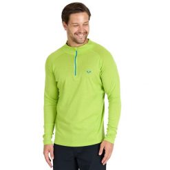 Astro - męska koszulka 100% wełna merino z zamkiem (195 g/m²). Zielone koszulki sportowe męskie WOOLONA, m, bez wzorów, z wełny, bez kołnierzyka, bez ramiączek, trekkingowe. W wyprzedaży za 324.00 zł.