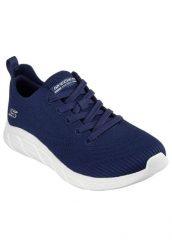 Buty damskie SKECHERS BOBS Sport B Flex Lo granatowe 117591-NVY lekkie 37. Niebieskie obuwie sportowe damskie Skechers, bez wzorów, z dzianiny. Za 249.00 zł.
