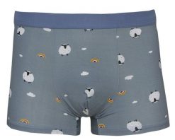 Bokserki Obcisłe, Szare w Baranki, Bawełniane, Majtki z Elastanem -ALTIES. Szare bokserki męskie Alties, l, bez wzorów, z bawełny. Za 35.00 zł.